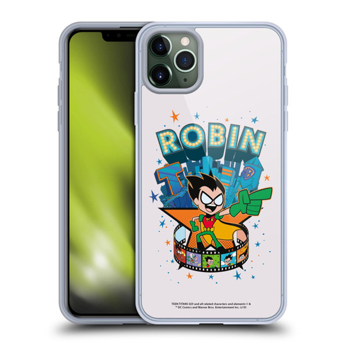 Teen Titans Go! To The Movies Hollywood Graphics Robin Soft Gel Case for Apple iPhone 11 Pro Max