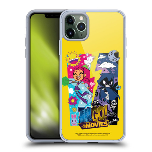 Teen Titans Go! To The Movies Hollywood Graphics Starfire & Raven Soft Gel Case for Apple iPhone 11 Pro Max