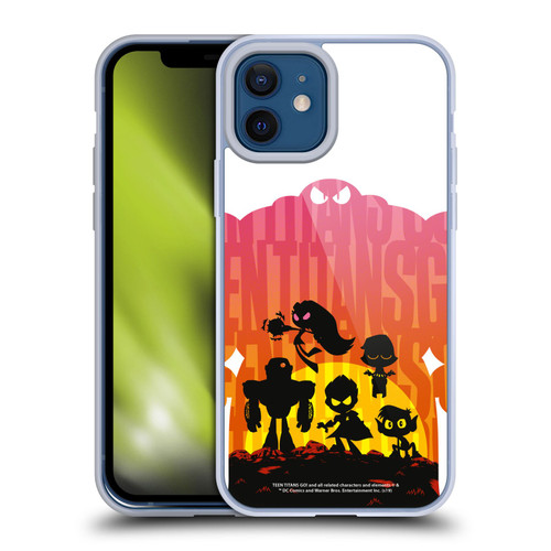Teen Titans Go! To The Movies Hollywood Graphics Blown Away Soft Gel Case for Apple iPhone 12 / iPhone 12 Pro
