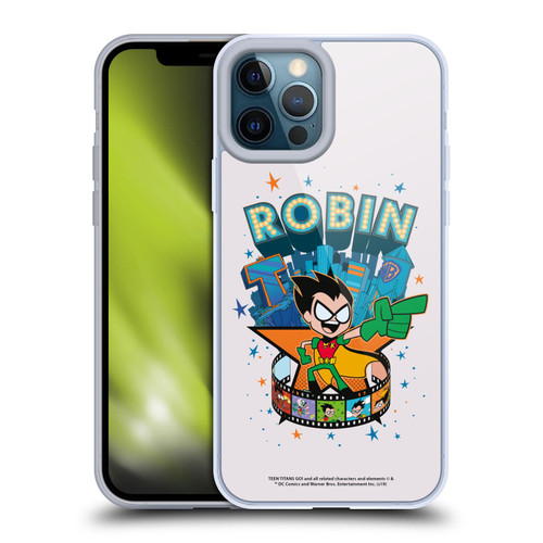 Teen Titans Go! To The Movies Hollywood Graphics Robin Soft Gel Case for Apple iPhone 12 Pro Max