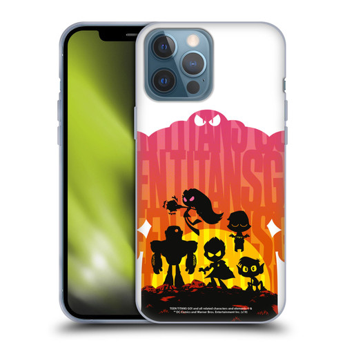 Teen Titans Go! To The Movies Hollywood Graphics Blown Away Soft Gel Case for Apple iPhone 13 Pro Max