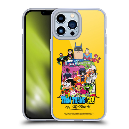 Teen Titans Go! To The Movies Hollywood Graphics Justice League Soft Gel Case for Apple iPhone 13 Pro Max