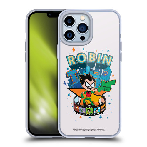 Teen Titans Go! To The Movies Hollywood Graphics Robin Soft Gel Case for Apple iPhone 13 Pro Max