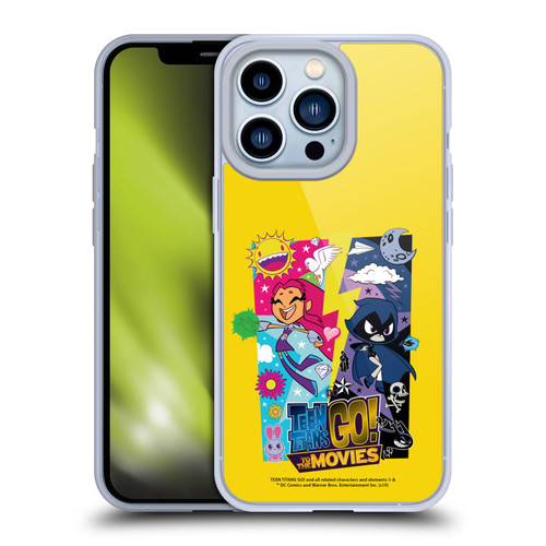 Teen Titans Go! To The Movies Hollywood Graphics Starfire & Raven Soft Gel Case for Apple iPhone 13 Pro