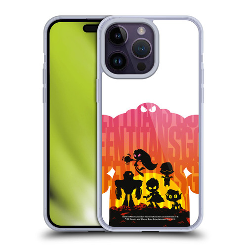 Teen Titans Go! To The Movies Hollywood Graphics Blown Away Soft Gel Case for Apple iPhone 14 Pro Max