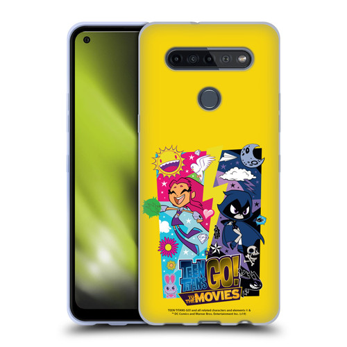 Teen Titans Go! To The Movies Hollywood Graphics Starfire & Raven Soft Gel Case for LG K51S
