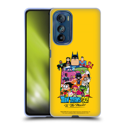 Teen Titans Go! To The Movies Hollywood Graphics Justice League Soft Gel Case for Motorola Edge 30
