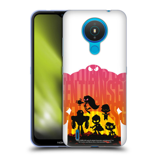 Teen Titans Go! To The Movies Hollywood Graphics Blown Away Soft Gel Case for Nokia 1.4