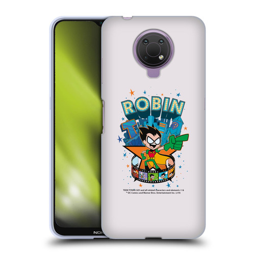Teen Titans Go! To The Movies Hollywood Graphics Robin Soft Gel Case for Nokia G10