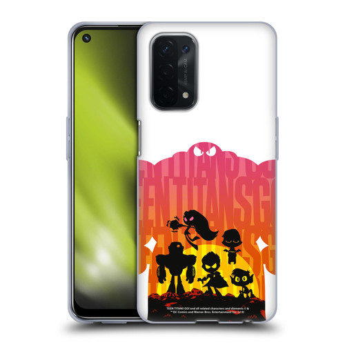Teen Titans Go! To The Movies Hollywood Graphics Blown Away Soft Gel Case for OPPO A54 5G