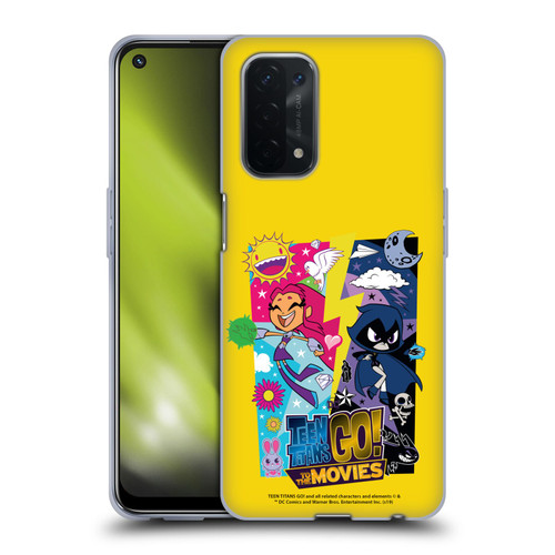 Teen Titans Go! To The Movies Hollywood Graphics Starfire & Raven Soft Gel Case for OPPO A54 5G