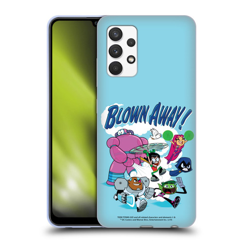 Teen Titans Go! To The Movies Hollywood Graphics Balloon Man Soft Gel Case for Samsung Galaxy A32 (2021)