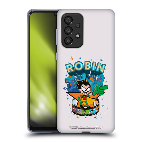 Teen Titans Go! To The Movies Hollywood Graphics Robin Soft Gel Case for Samsung Galaxy A33 5G (2022)