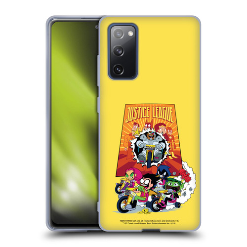 Teen Titans Go! To The Movies Hollywood Graphics Justice League 2 Soft Gel Case for Samsung Galaxy S20 FE / 5G