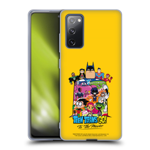 Teen Titans Go! To The Movies Hollywood Graphics Justice League Soft Gel Case for Samsung Galaxy S20 FE / 5G