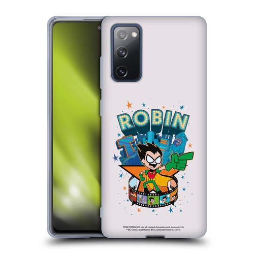 Teen Titans Go! To The Movies Hollywood Graphics Robin Soft Gel Case for Samsung Galaxy S20 FE / 5G