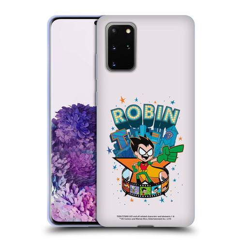 Teen Titans Go! To The Movies Hollywood Graphics Robin Soft Gel Case for Samsung Galaxy S20+ / S20+ 5G