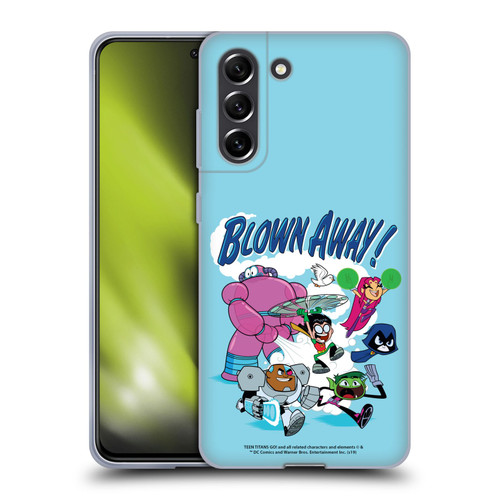 Teen Titans Go! To The Movies Hollywood Graphics Balloon Man Soft Gel Case for Samsung Galaxy S21 FE 5G