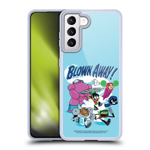 Teen Titans Go! To The Movies Hollywood Graphics Balloon Man Soft Gel Case for Samsung Galaxy S21 5G