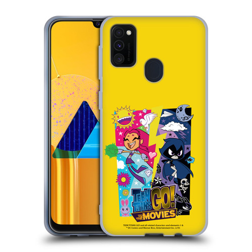 Teen Titans Go! To The Movies Hollywood Graphics Starfire & Raven Soft Gel Case for Samsung Galaxy M30s (2019)/M21 (2020)