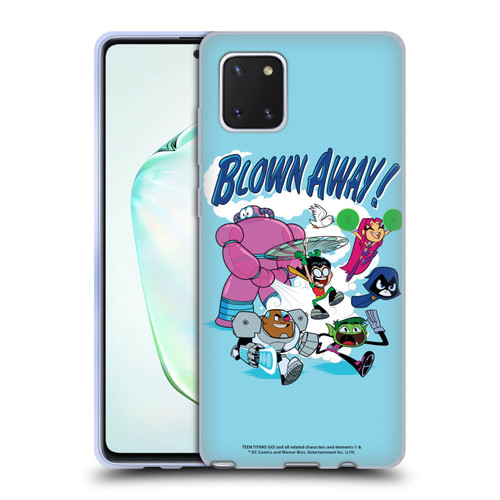 Teen Titans Go! To The Movies Hollywood Graphics Balloon Man Soft Gel Case for Samsung Galaxy Note10 Lite