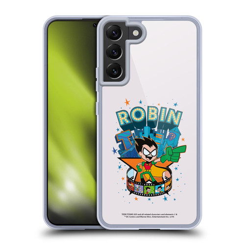 Teen Titans Go! To The Movies Hollywood Graphics Robin Soft Gel Case for Samsung Galaxy S22+ 5G