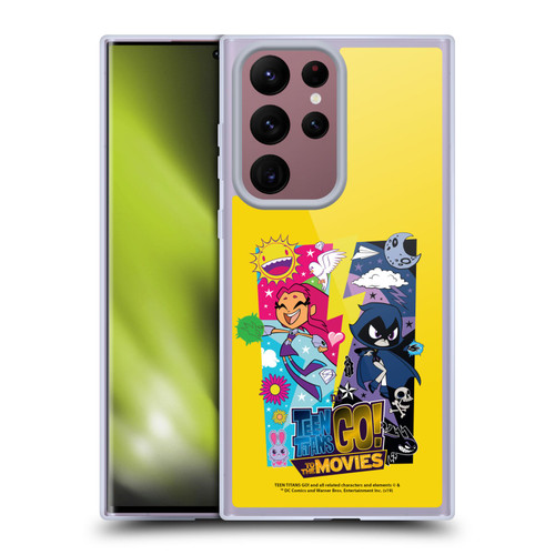 Teen Titans Go! To The Movies Hollywood Graphics Starfire & Raven Soft Gel Case for Samsung Galaxy S22 Ultra 5G