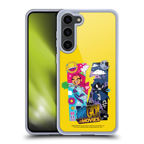 Teen Titans Go! To The Movies Hollywood Graphics Starfire & Raven Soft Gel Case for Samsung Galaxy S23+ 5G