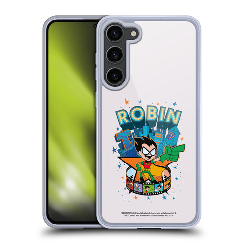 Teen Titans Go! To The Movies Hollywood Graphics Robin Soft Gel Case for Samsung Galaxy S23+ 5G