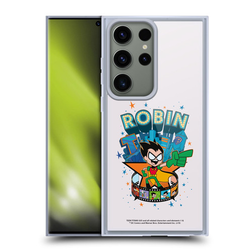 Teen Titans Go! To The Movies Hollywood Graphics Robin Soft Gel Case for Samsung Galaxy S23 Ultra 5G