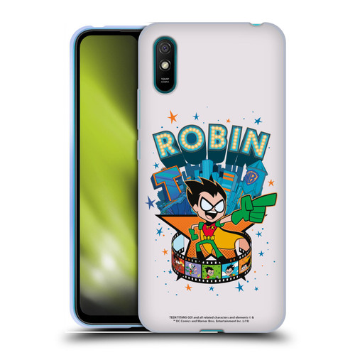 Teen Titans Go! To The Movies Hollywood Graphics Robin Soft Gel Case for Xiaomi Redmi 9A / Redmi 9AT
