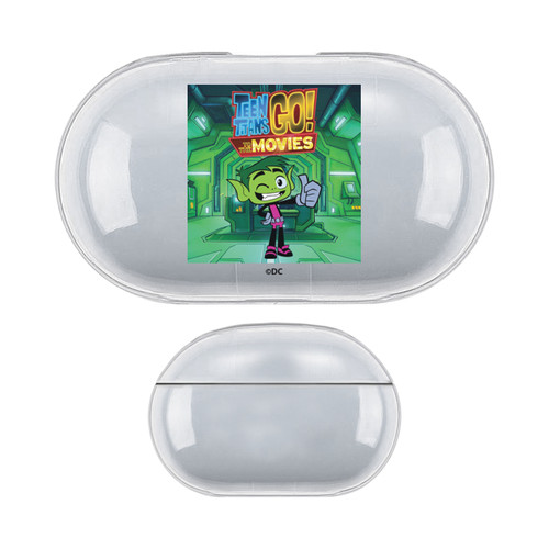 Teen Titans Go! To The Movies Key Art Beastboy Clear Hard Crystal Cover Case for Samsung Galaxy Buds / Buds Plus