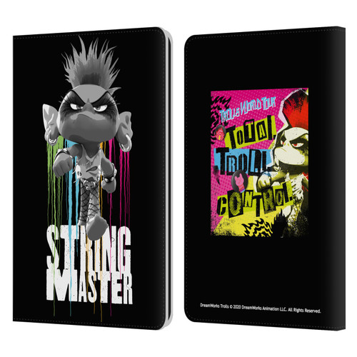 Trolls World Tour Assorted String Monster Leather Book Wallet Case Cover For Amazon Kindle Paperwhite 1 / 2 / 3