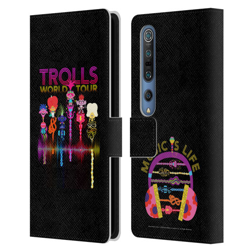 Trolls World Tour Key Art Artwork Leather Book Wallet Case Cover For Xiaomi Mi 10 5G / Mi 10 Pro 5G