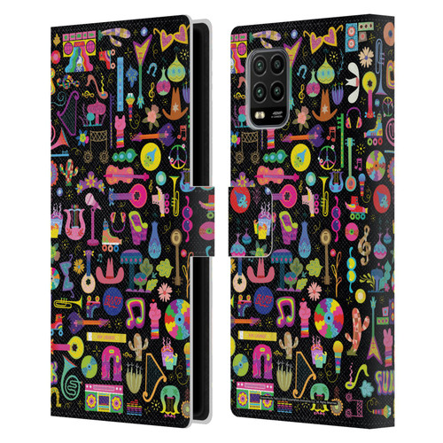 Trolls World Tour Key Art Pattern Leather Book Wallet Case Cover For Xiaomi Mi 10 Lite 5G
