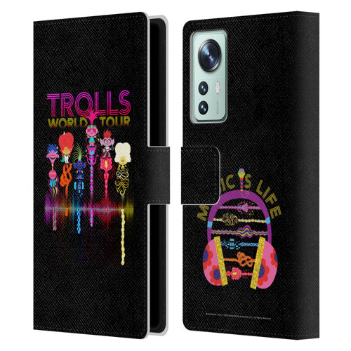 Trolls World Tour Key Art Artwork Leather Book Wallet Case Cover For Xiaomi 12