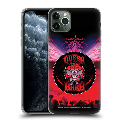 Trolls World Tour Assorted Rock Queen Barb 1 Soft Gel Case for Apple iPhone 11 Pro Max