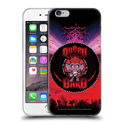 Trolls World Tour Assorted Rock Queen Barb 1 Soft Gel Case for Apple iPhone 6 / iPhone 6s
