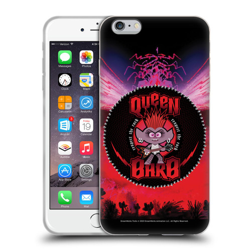 Trolls World Tour Assorted Rock Queen Barb 1 Soft Gel Case for Apple iPhone 6 Plus / iPhone 6s Plus
