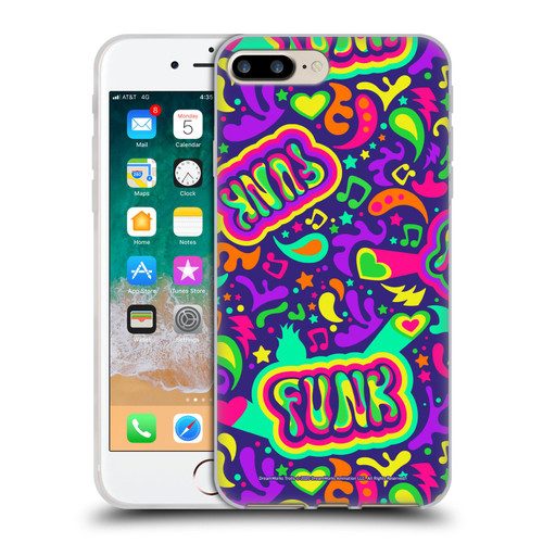 Trolls World Tour Assorted Funk Pattern Soft Gel Case for Apple iPhone 7 Plus / iPhone 8 Plus