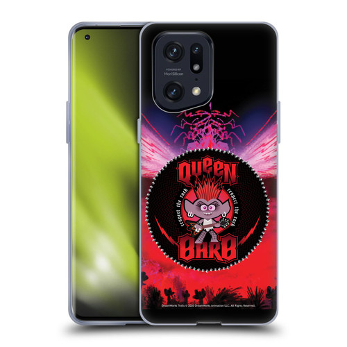 Trolls World Tour Assorted Rock Queen Barb 1 Soft Gel Case for OPPO Find X5 Pro