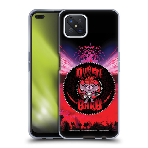 Trolls World Tour Assorted Rock Queen Barb 1 Soft Gel Case for OPPO Reno4 Z 5G