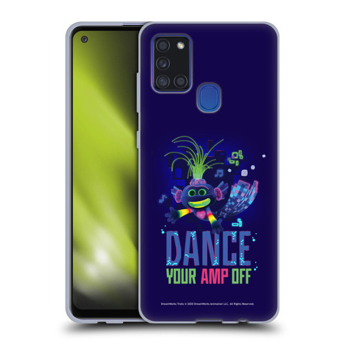 Trolls World Tour Assorted Pop Techno Soft Gel Case for Samsung Galaxy A21s (2020)