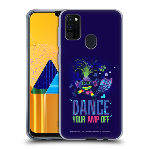 Trolls World Tour Assorted Pop Techno Soft Gel Case for Samsung Galaxy M30s (2019)/M21 (2020)