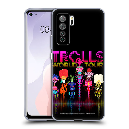 Trolls World Tour Key Art Artwork Soft Gel Case for Huawei Nova 7 SE/P40 Lite 5G