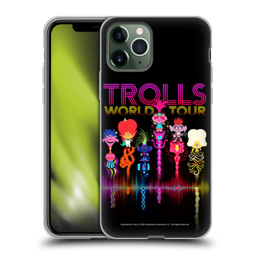 Trolls World Tour Key Art Artwork Soft Gel Case for Apple iPhone 11 Pro