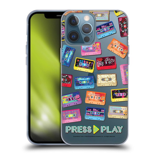 Trolls World Tour Key Art Cassette Tapes Soft Gel Case for Apple iPhone 13 Pro Max