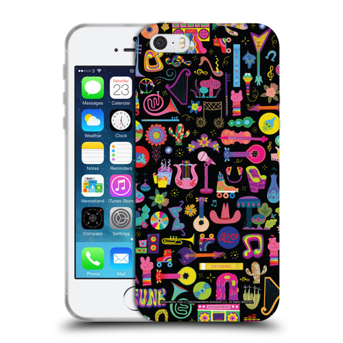 Trolls World Tour Key Art Pattern Soft Gel Case for Apple iPhone 5 / 5s / iPhone SE 2016