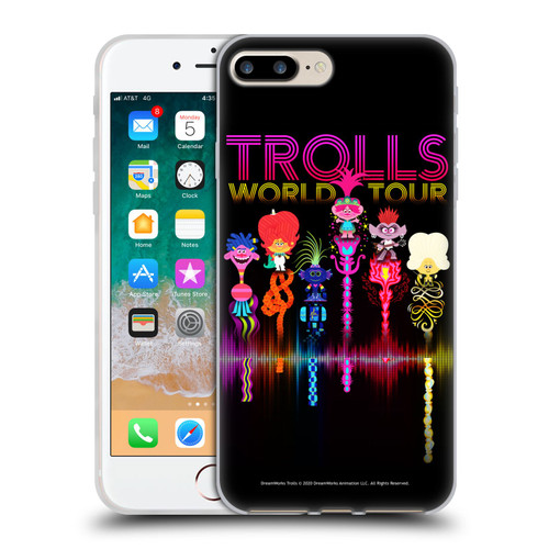 Trolls World Tour Key Art Artwork Soft Gel Case for Apple iPhone 7 Plus / iPhone 8 Plus