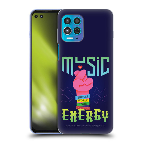 Trolls World Tour Key Art Music Is Energy Soft Gel Case for Motorola Moto G100